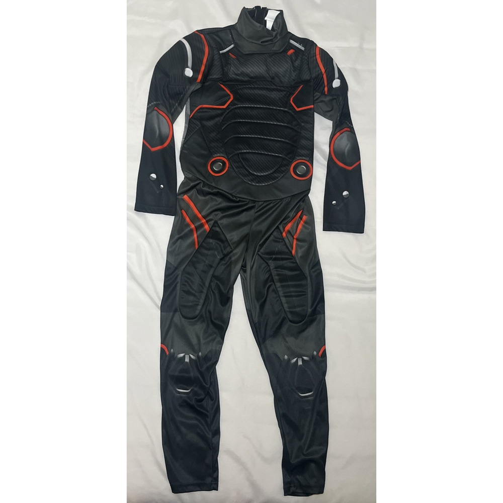 Fortnite Omega Costume Youth XL Orange Black Padded Suit Only NO MASK